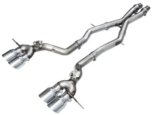 BMW M2 Performance Exhaust - AWE Tuning - Track Edition Cat-Back - Chrome Silver - `23-`24